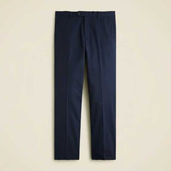 New 38x32 J Crew Bowery dress pant in stretch chino in Navy - Picture 1 of 10